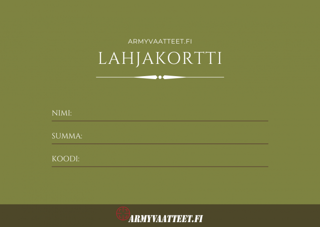 LAHJAKORTTI