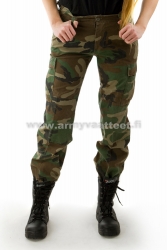 US BDU ladies housu, Woodland 