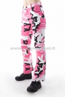 Ladies Strectch Housu Pink Camo