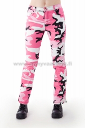 Ladies Strectch Housu Pink Camo