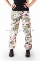 Rothco Women's Camo Vintage Paratrooper Fatigue Pants Pink Camo