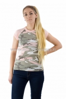 Ladies T-Paita Red Camo