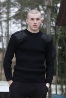 Finnish Army Pullover,Black