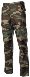 MFH US BDU reisitaskuhousut, woodland camo