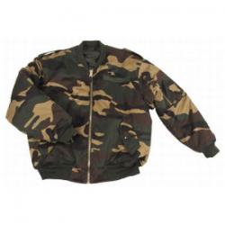 Pilottitakki MA1, Woodland Camo