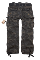 Brandit Royal Vintage trousers, stonewashed, dark camo