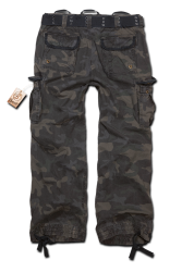 Brandit Royal Vintage housut, kivipesty, dark camo
