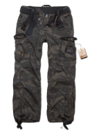 Brandit Royal Vintage trousers, stonewashed, dark camo