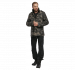 Brandit Pure Vintage trousers, stonewashed, black