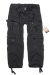 Brandit Pure Vintage trousers, stonewashed, black