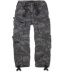 Brandit Pure Vintage housut, kivipesty, dark camo