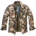 Brandit M-65 Giant Jacket kivipesty kenttätakki irtovuorella, light woodland