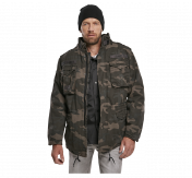 Brandit M-65 Giant Jacket kenttätakki irtovuorella, dark camo