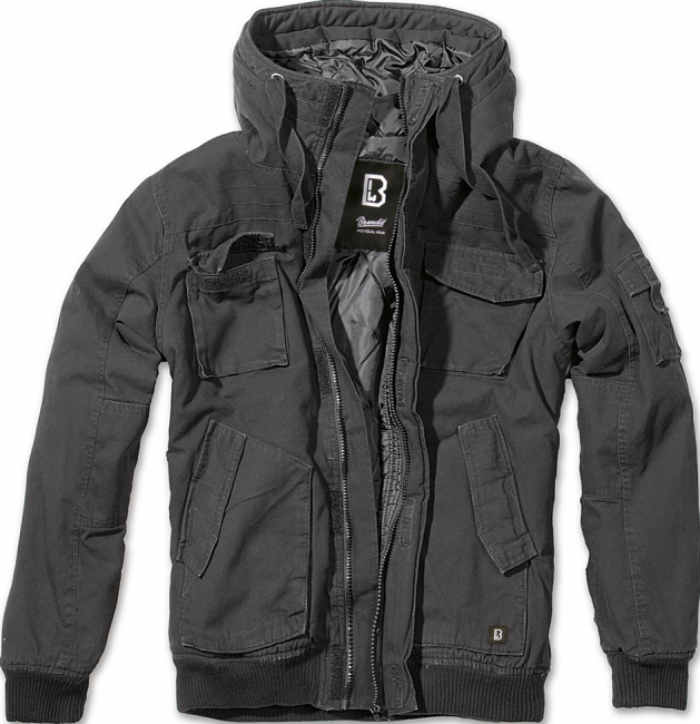 Brandit Bronx Jacket, black - Armyvaatteet