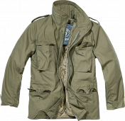 Brandit M-65 Fieldjacket Classic kenttätakki irtovuorella, oliivi (uusiotuotanto)