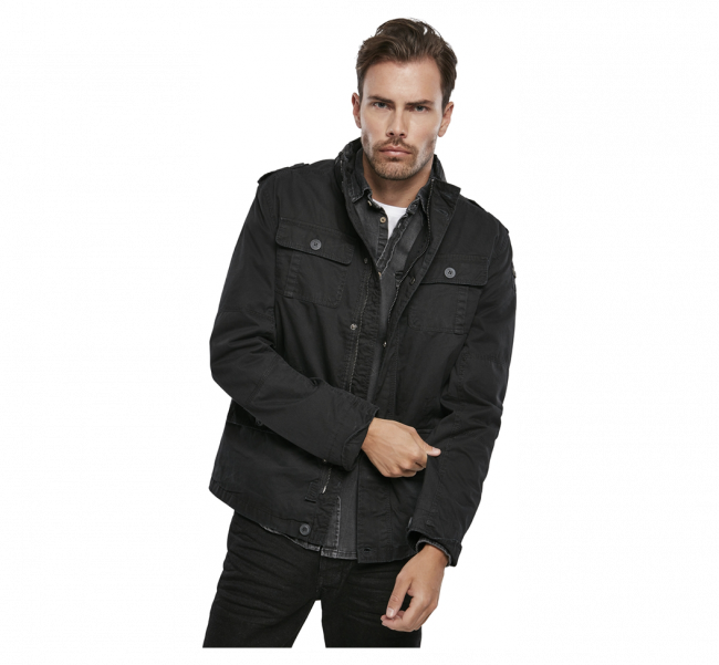 Brandit Britannia Jacket,Black - Armyvaatteet