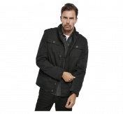 Brandit Britannia Jacket, kivipesty, Musta 