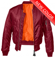 Brandit MA1 Jacket, burgundy