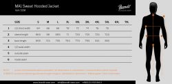 Brandit MA1 Sweat Hooded Jacket, black hood