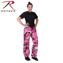 Womens Paratrooper Colored Pink Camo 