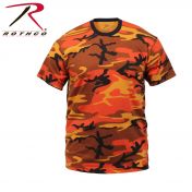 Colorcamo T-Shirt,Savage Orange