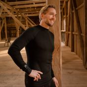 ACTIVE MEN MERINO SHIRT 210g,100% Merinowool