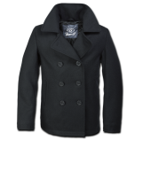 Brandit Pea Coat kansitakki, musta