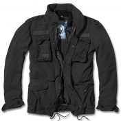 Brandit Giant-Jacket, m-65 kenttätakki, irtovuorella, musta