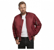 Brandit MA1 Jacket, burgundy