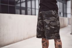 BDU Ripstop Shortsit,  Darg Camo