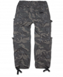 Brandit Pure Vintage housut, dark camo