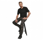 Brandit Adven Slim Fit Slim trousers, dark camo