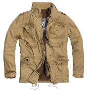 Brandit M-65 Giant Jacket kenttätakki irtovuorella, beige