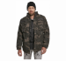Brandit M-65 Giant Jacket kivipesty kenttätakki irtovuorella, dark camo