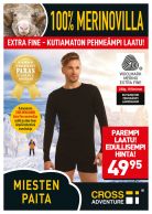 CROSS ADVENTURE MEN MERINO SHIRT 239g,100% Merinowool 
