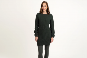 Varpu Merino Sweater Nettle green, 100% Merinowool 