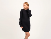 Varpu Merino Sweater Charcoal, 100% Merinowool