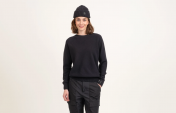 Kuohu Merino Sweater Charcoal, 100% Merinowool 