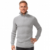 Metso Jumper 100% Merino Wool, Light Gray