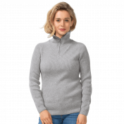 Metso Jumper 100% Merino Wool, Light Gray