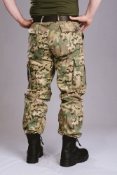 MFH US BDU cargo pants, multi camo