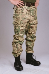 MFH US BDU cargo pants, multi camo