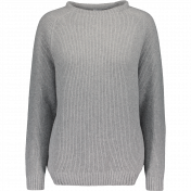 Kaski jumper 100% merino wool, light gray