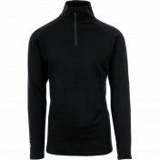 Sensitive 225 men merinowool shirt,black