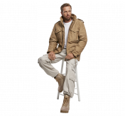 Brandit Pure Vintage housut, old white