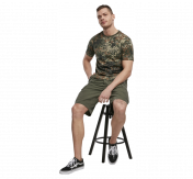 BDU Ripstop Shortsit, Oliivi