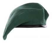 Berett,Olive,100%Wool