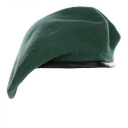 Berett,Olive,100%Wool
