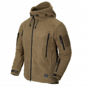 Helikon-Tex Patriot Jacket Double Fleece takki, kojootinruskea