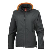 Naisten Soft Shell , Result , kalvotakki,Black